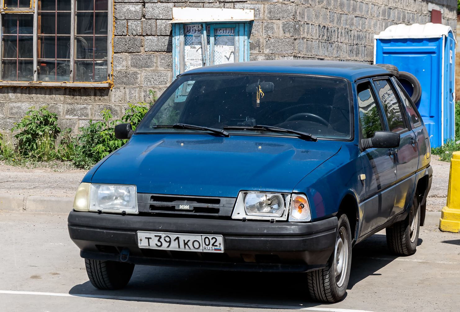 Башкортостан, № Т 391 КО 02 — Иж-2126-030 '98-05