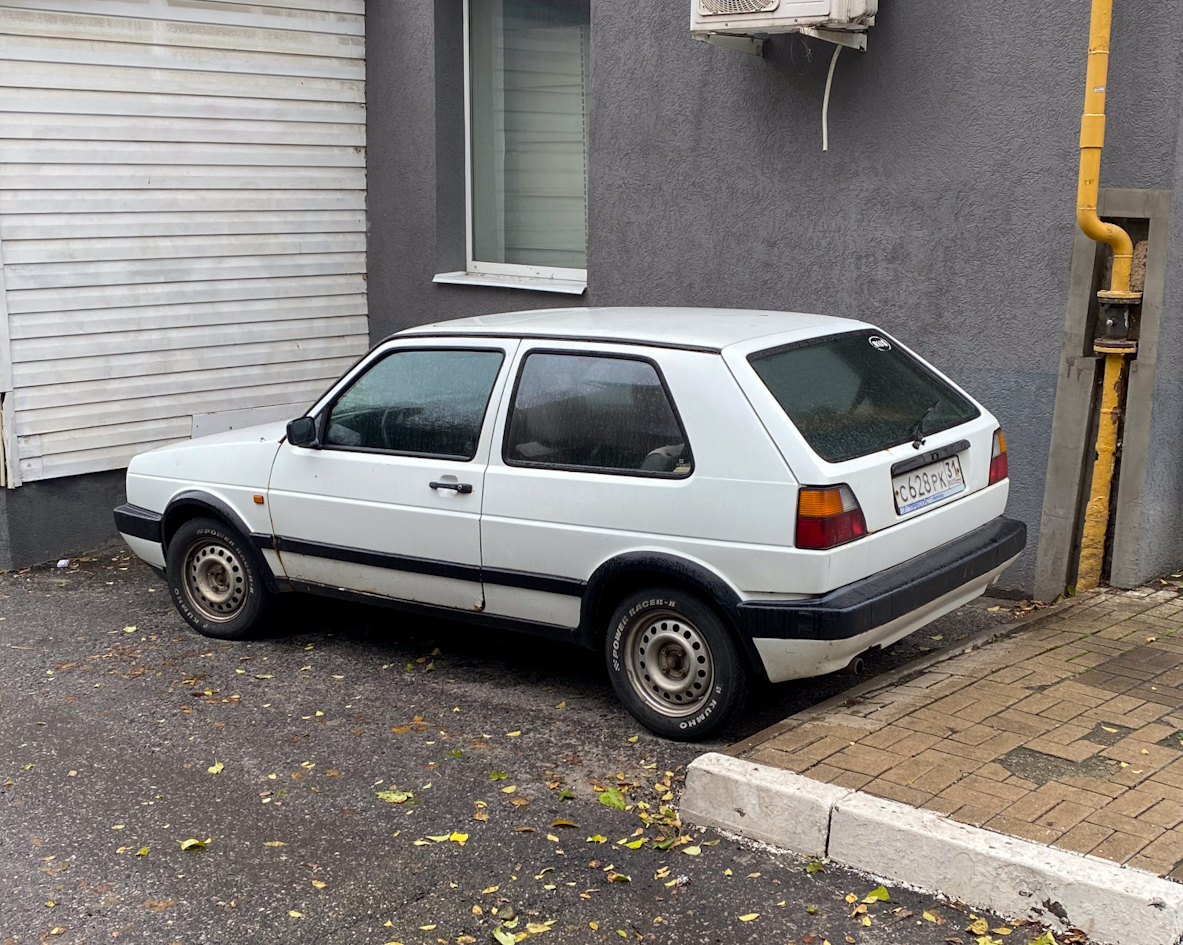 Белгородская область, № С 628 РК 31 — Volkswagen Golf (Typ 19) '83-92
