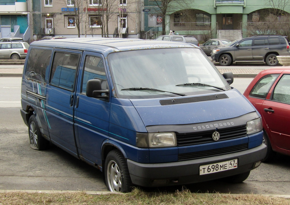 Ленинградская область, № Т 698 МЕ 47 — Volkswagen Typ 2 (T4) '90-03