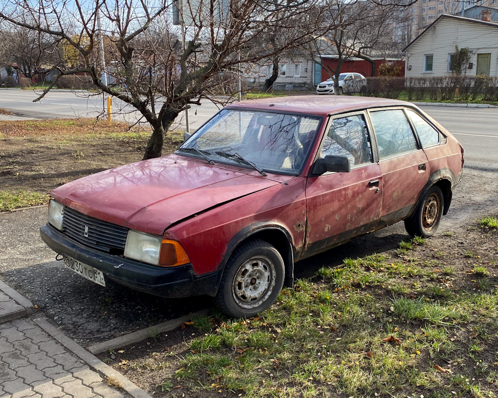 Белгородская область, № С 230 ТС 31 — Москвич-21412 '86-94