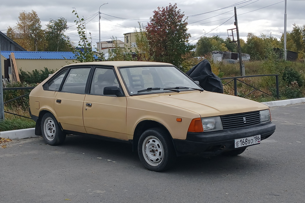 Ханты-Мансийский автоном.округ, № Е 168 ХО 186 — Москвич-21412 '86-94