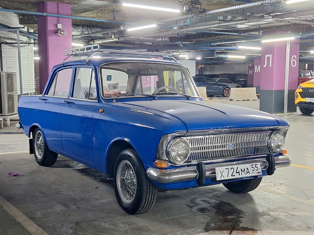 Москва, № Х 724 МА 55 — Москвич-412ИЭ (Иж) '70-82