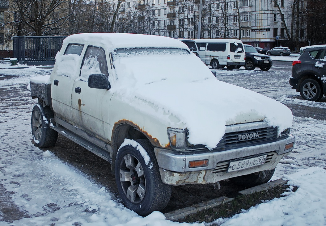Москва, № С 589 НС 97 — Toyota Hilux (N80/N90/N100/N110) '89-05