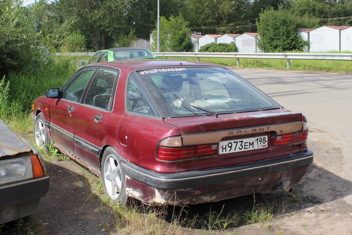 Санкт-Петербург, № Н 973 ЕМ 198 — Mitsubishi Galant (7G) '92-98