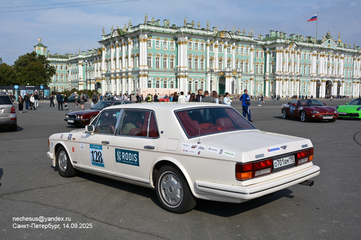Санкт-Петербург, № О 701 АМ 198 — Bentley Brooklands '92–97; Санкт-Петербург — Ралли "Петербург. LADA Классик Тур" 2025