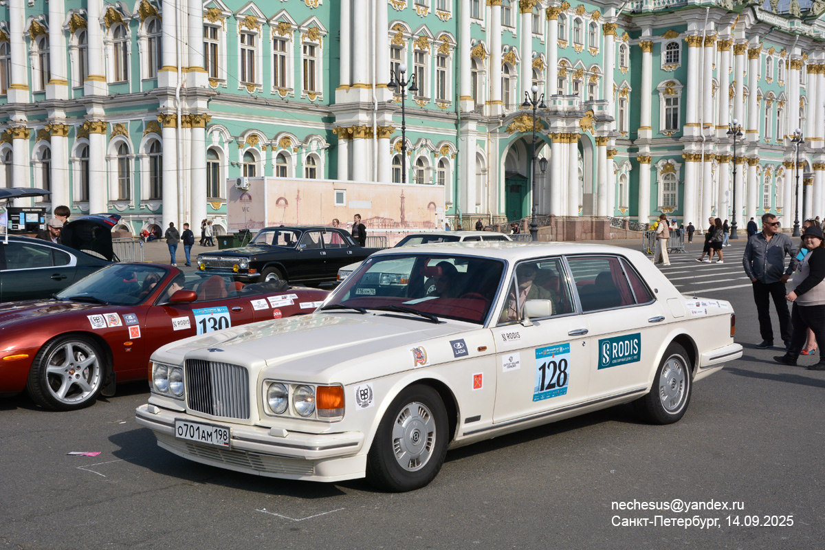 Санкт-Петербург, № О 701 АМ 198 — Bentley Brooklands '92–97; Санкт-Петербург — Ралли "Петербург. LADA Классик Тур" 2025