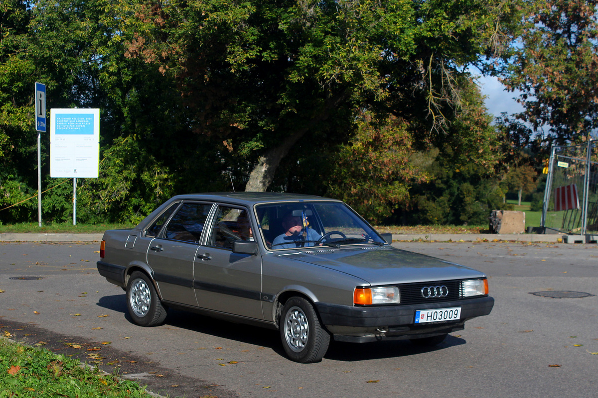 Литва, № H03009 — Audi 80 (B2) '78-86; Литва — Klubo "Kauno klasika" sezono uždarymas 2025