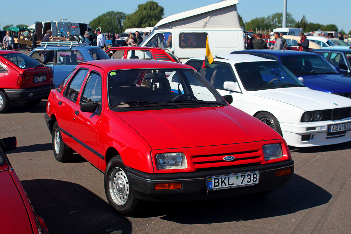 Литва, № BKL 738 — Ford Sierra MkI '82-87; Литва — Retro mugė 2025