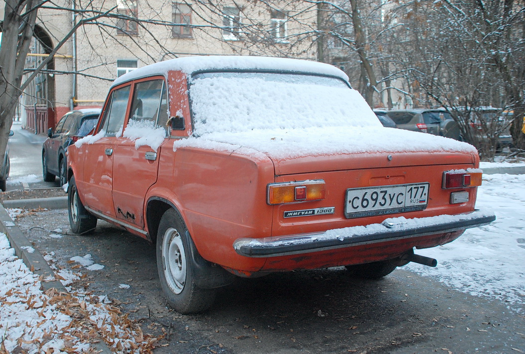 Москва, № С 693 УС 177 — ВАЗ-21011 Жигули '74-83