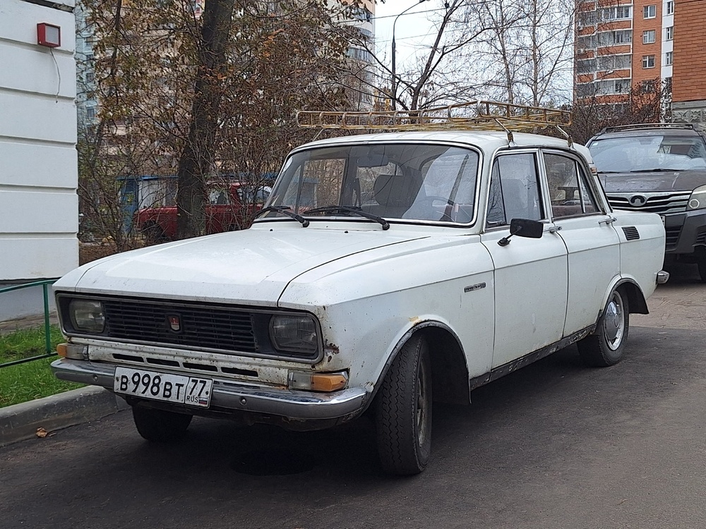 Москва, № В 998 ВТ 77 — Москвич-2140 '76-88