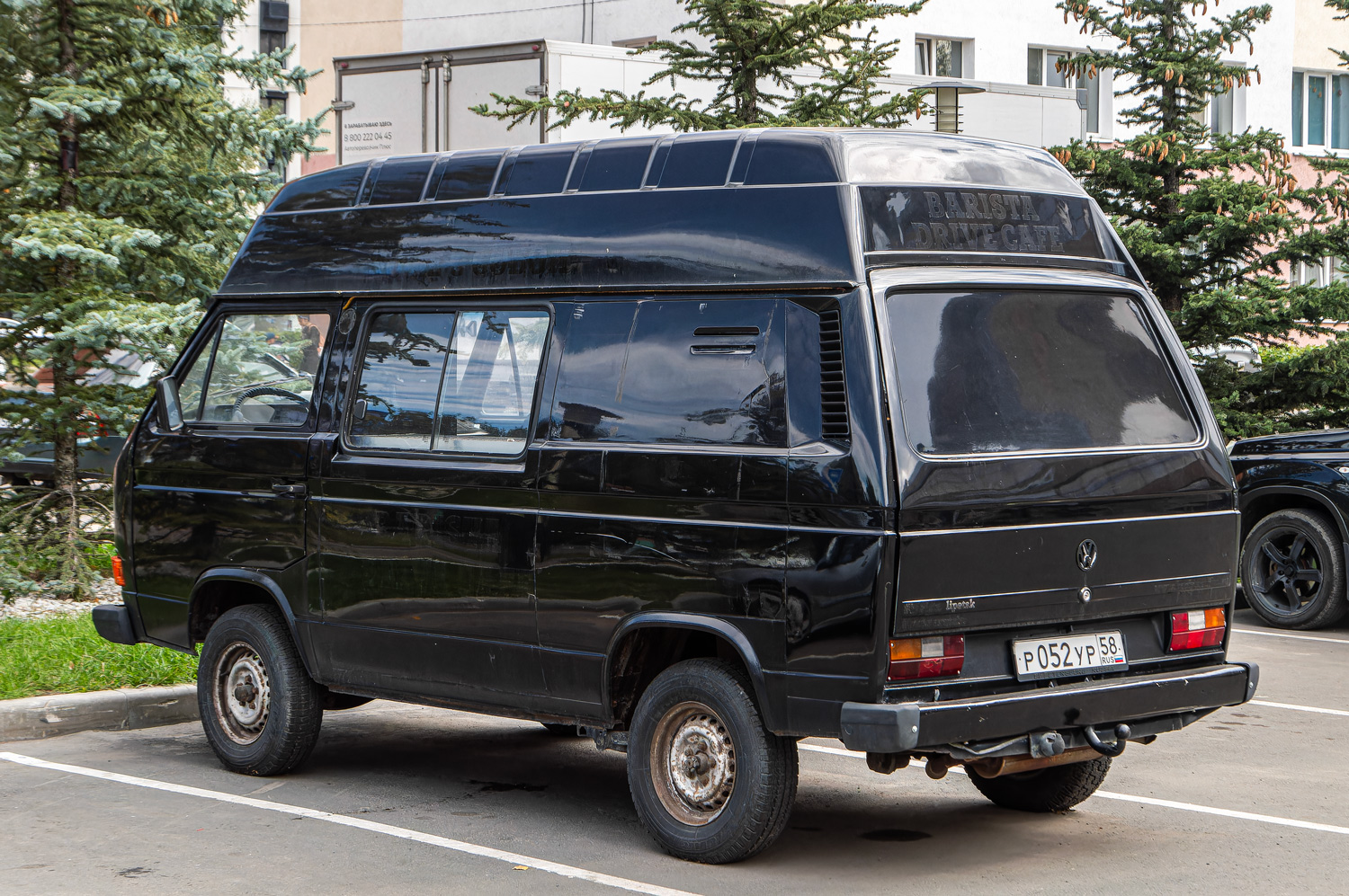 Пензенская область, № Р 052 УР 58 — Volkswagen Hochraum-Kastenwagen '79-92