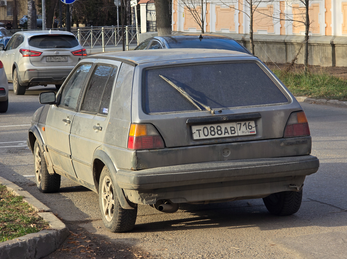 Татарстан, № Т 088 АВ 716 — Volkswagen Golf (Typ 19) '83-92