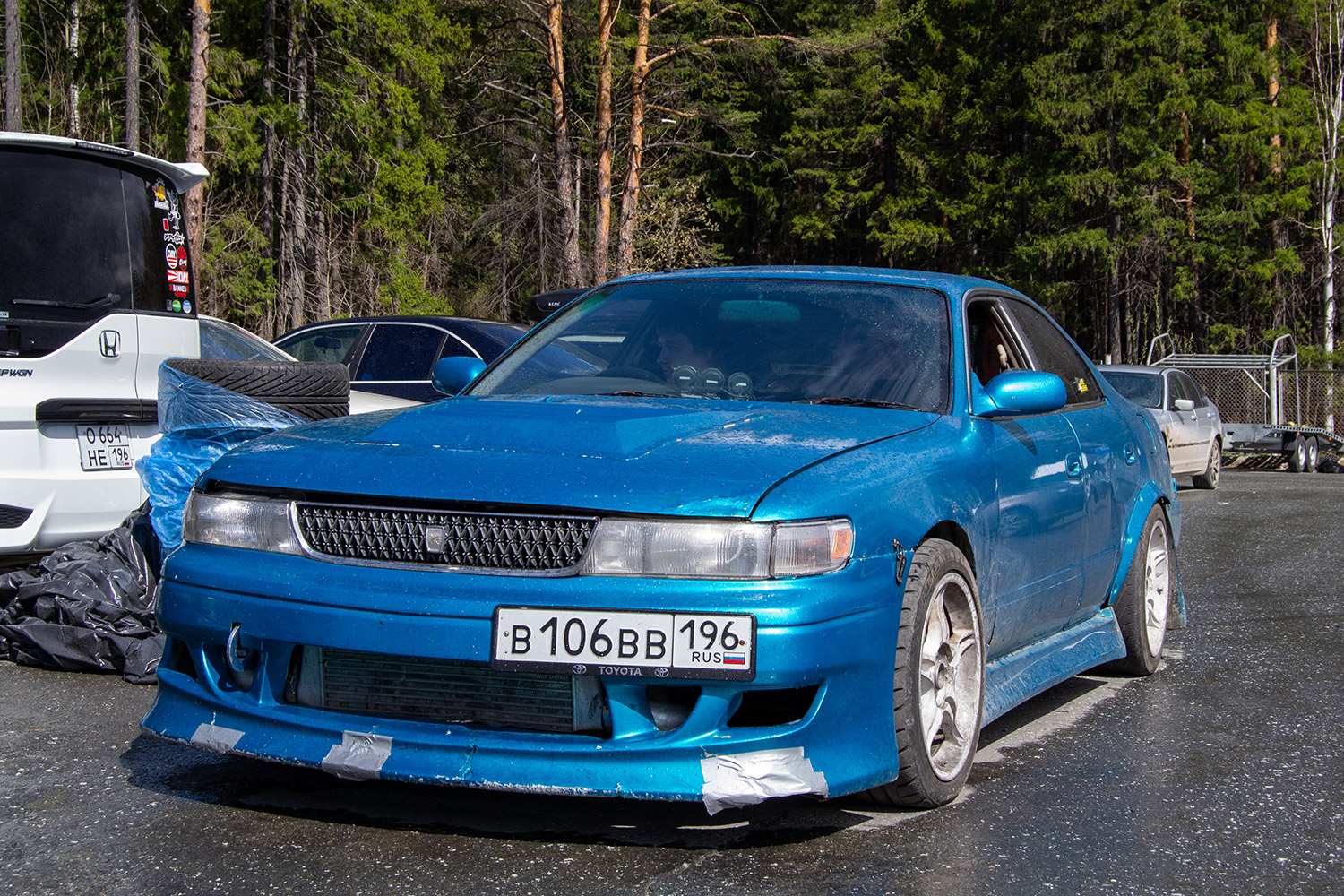 Свердловская область, № В 106 ВВ 196 — Toyota Chaser (Х90) '92-96