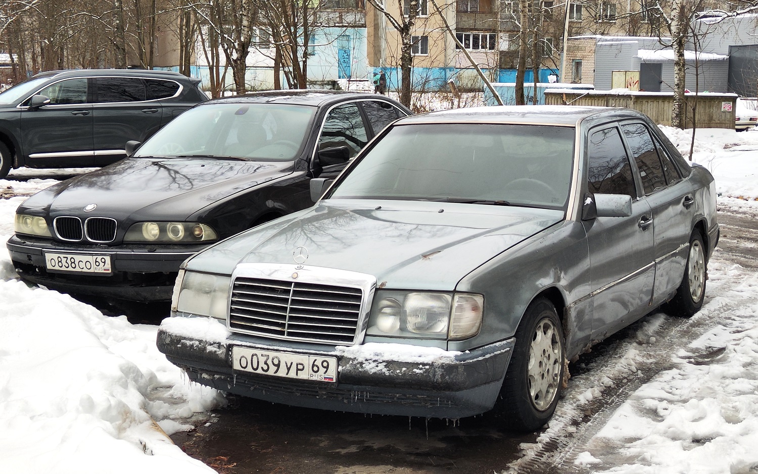 Тверская область, № О 039 УР 69 — Mercedes-Benz (W124) '84-96