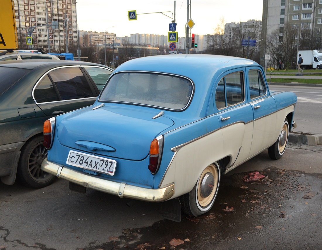 Москва, № С 784 АХ 797 — Москвич-403 '62-65