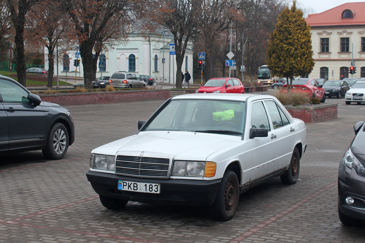 Литва, № PKB 183 — Mercedes-Benz 190 (W201) '82-93