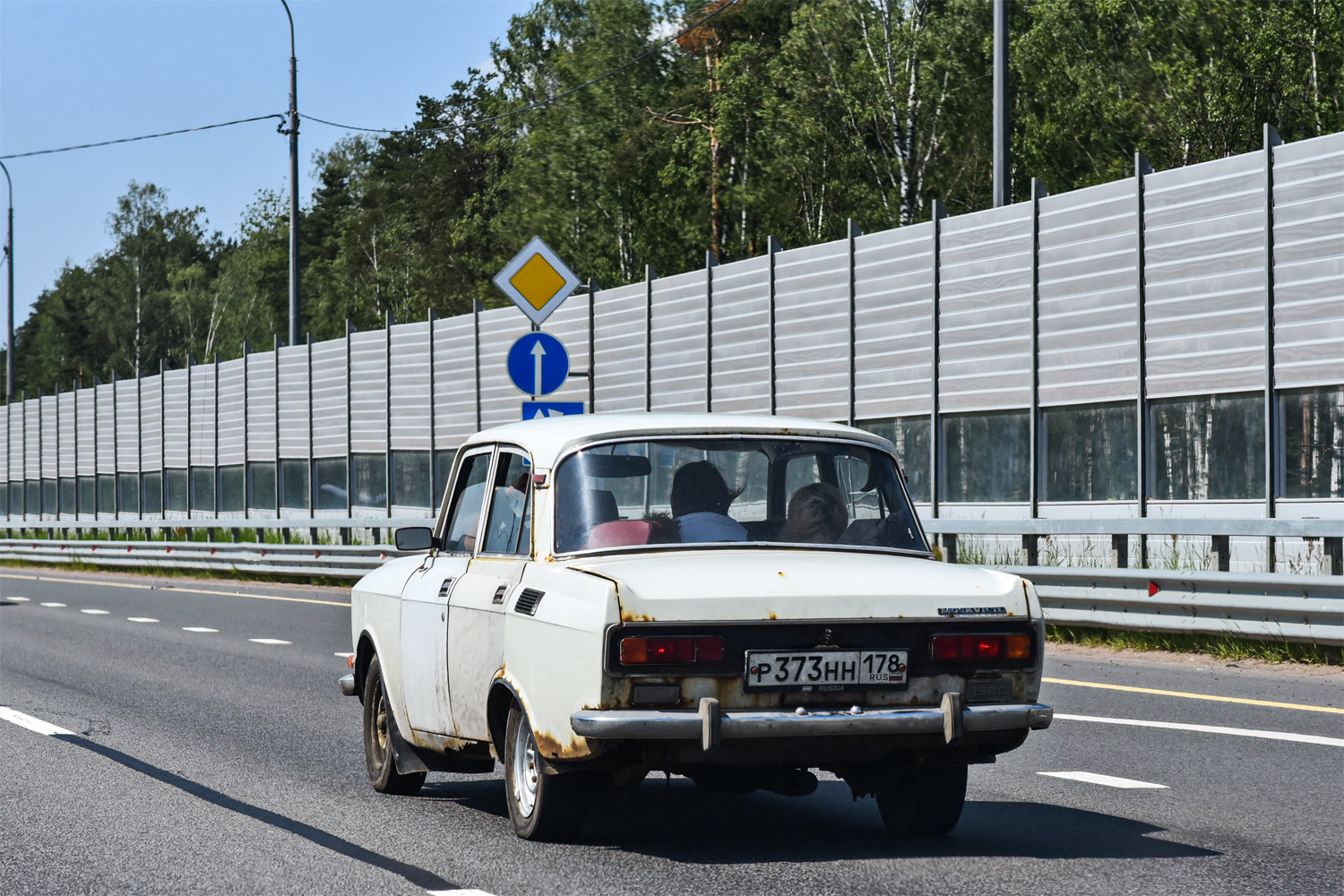 Санкт-Петербург, № Р 373 НН 178 — Москвич-2140 '76-88