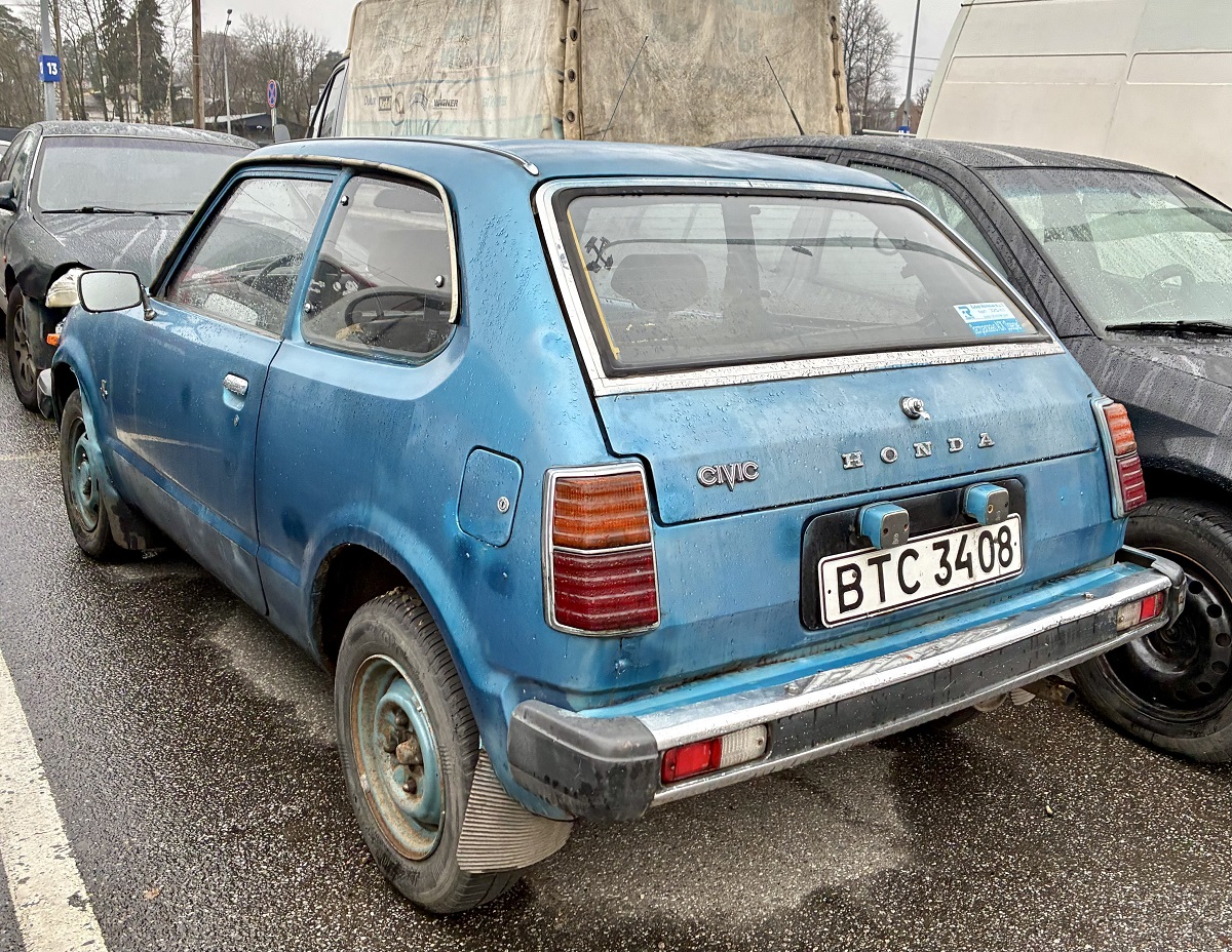 Ленинградская область, № ВТС 3408 — Honda Civic (2G) '79-83