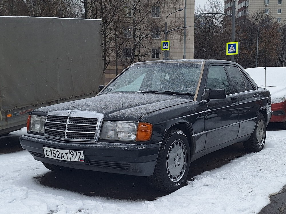 Москва, № С 152 АТ 977 — Mercedes-Benz 190 (W201) '82-93