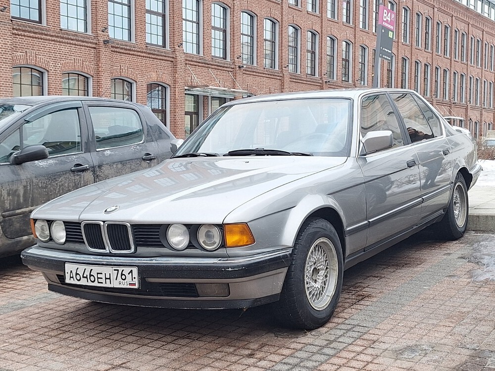 Ростовская область, № А 646 ЕН 761 — BMW 7 Series (E32) '86-94
