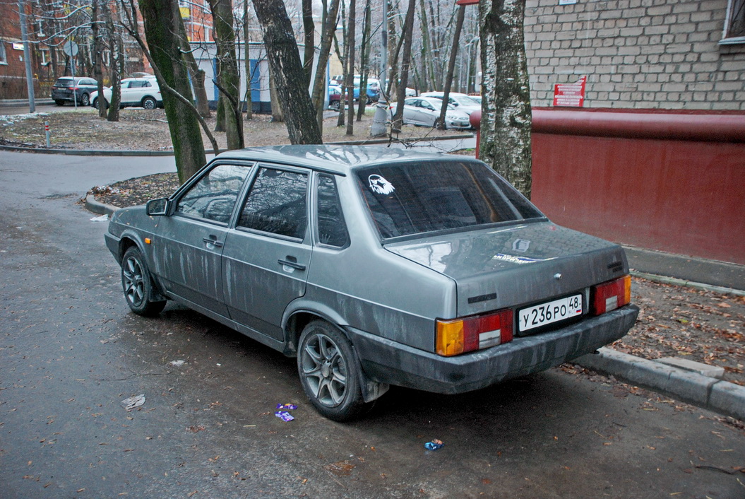 Липецкая область, № У 236 РО 48 — ВАЗ-21099 '90-04
