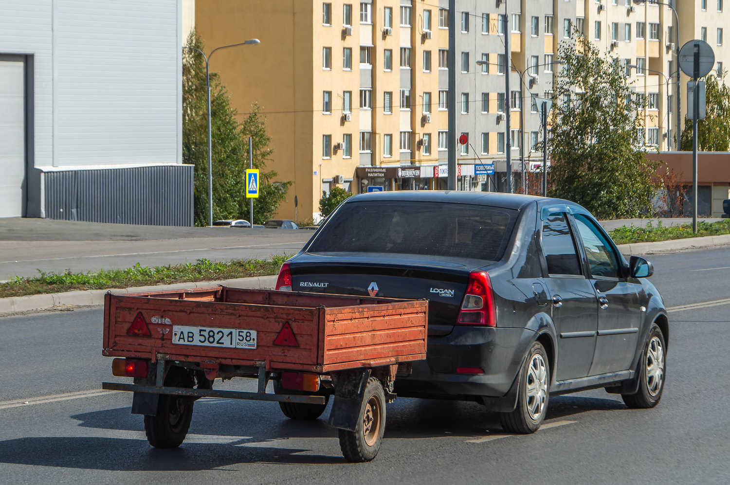 Пензенская область, № АВ 5821 58 — СеАЗ-8129
