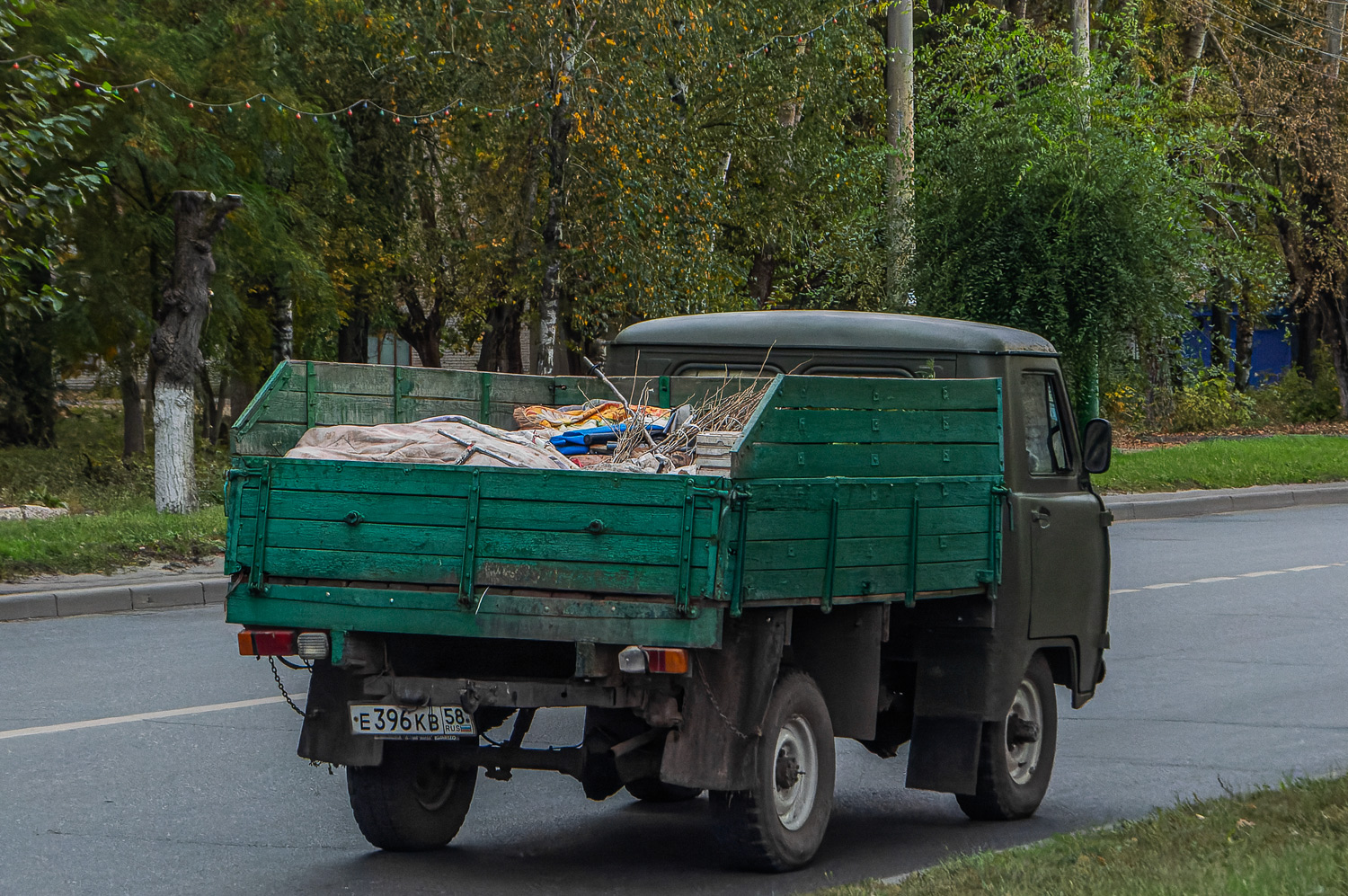 Пензенская область, № Е 396 КВ 58 — УАЗ-3303 '85-03