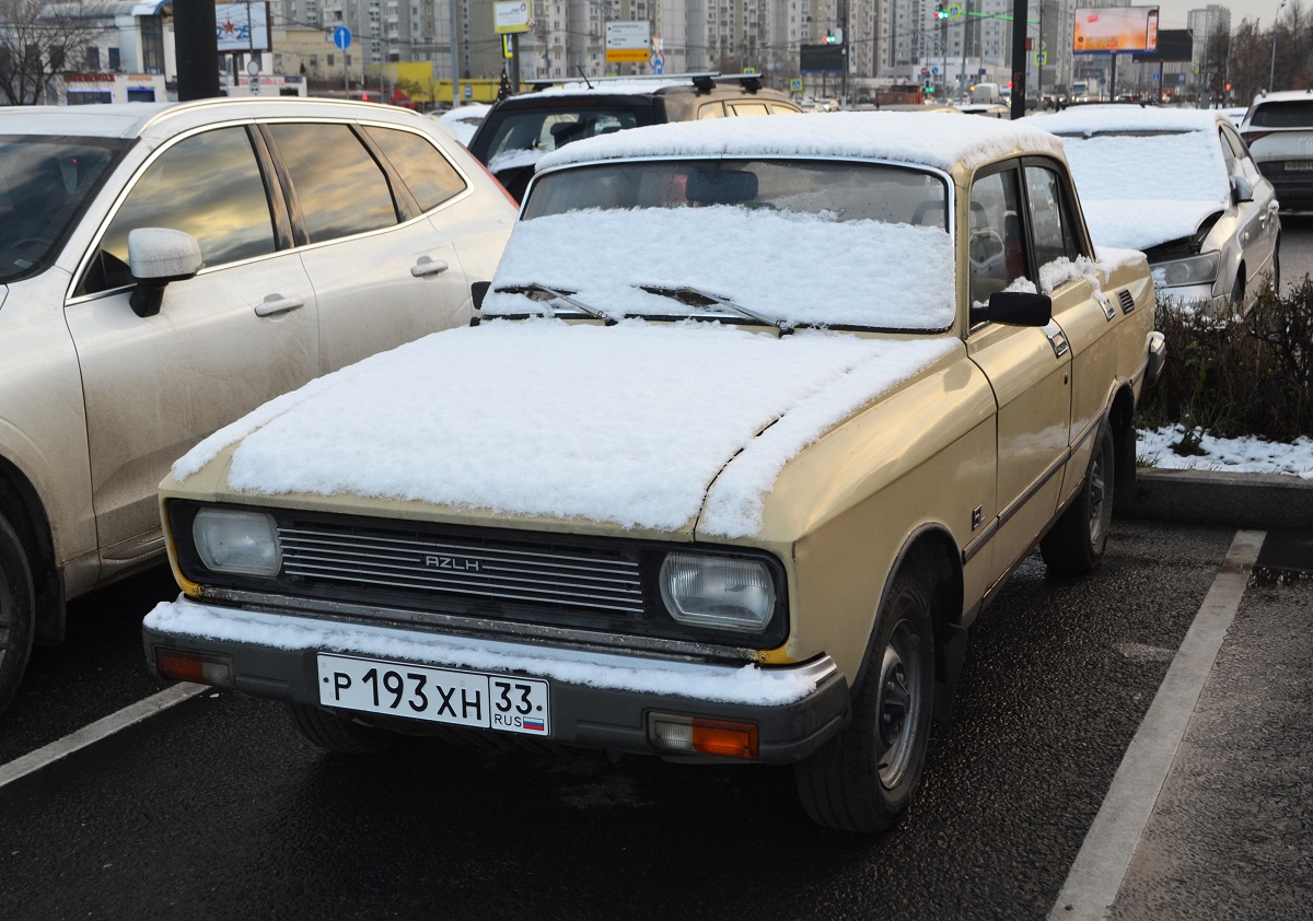 Владимирская область, № Р 193 ХН 33 — Москвич-2140-117 (2140SL) '80-88