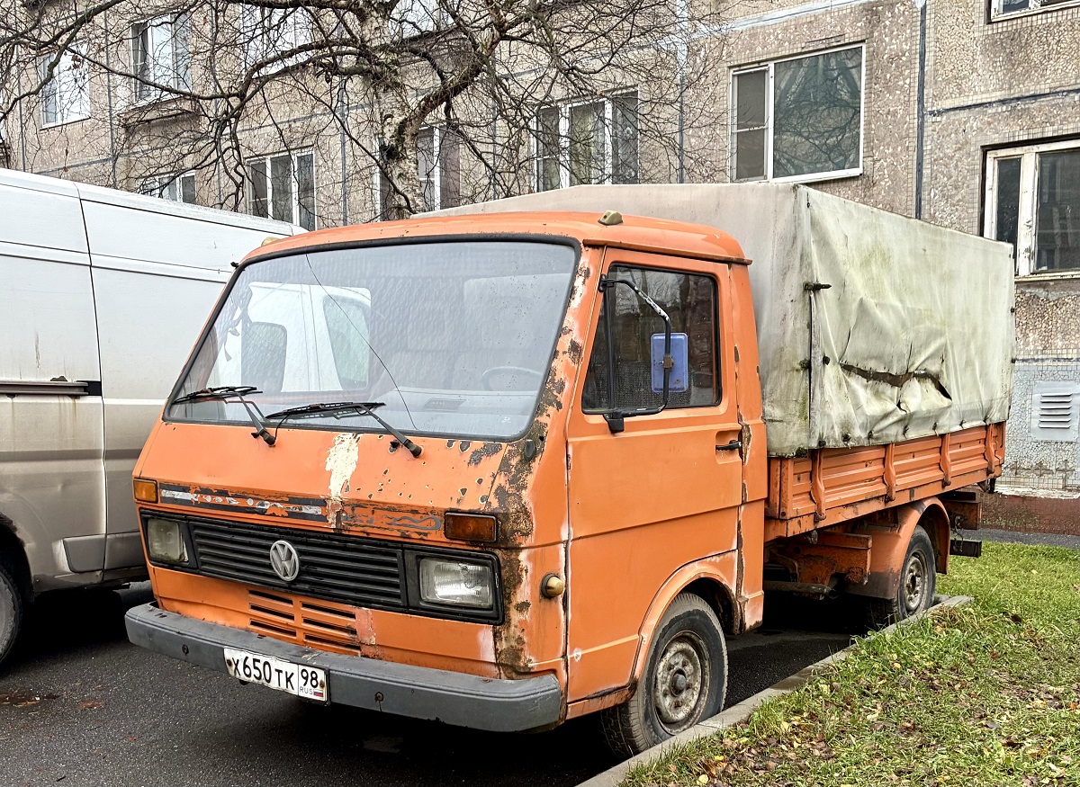 Санкт-Петербург, № Х 650 ТК 98 — Volkswagen LT Pritschenwagen '75-96