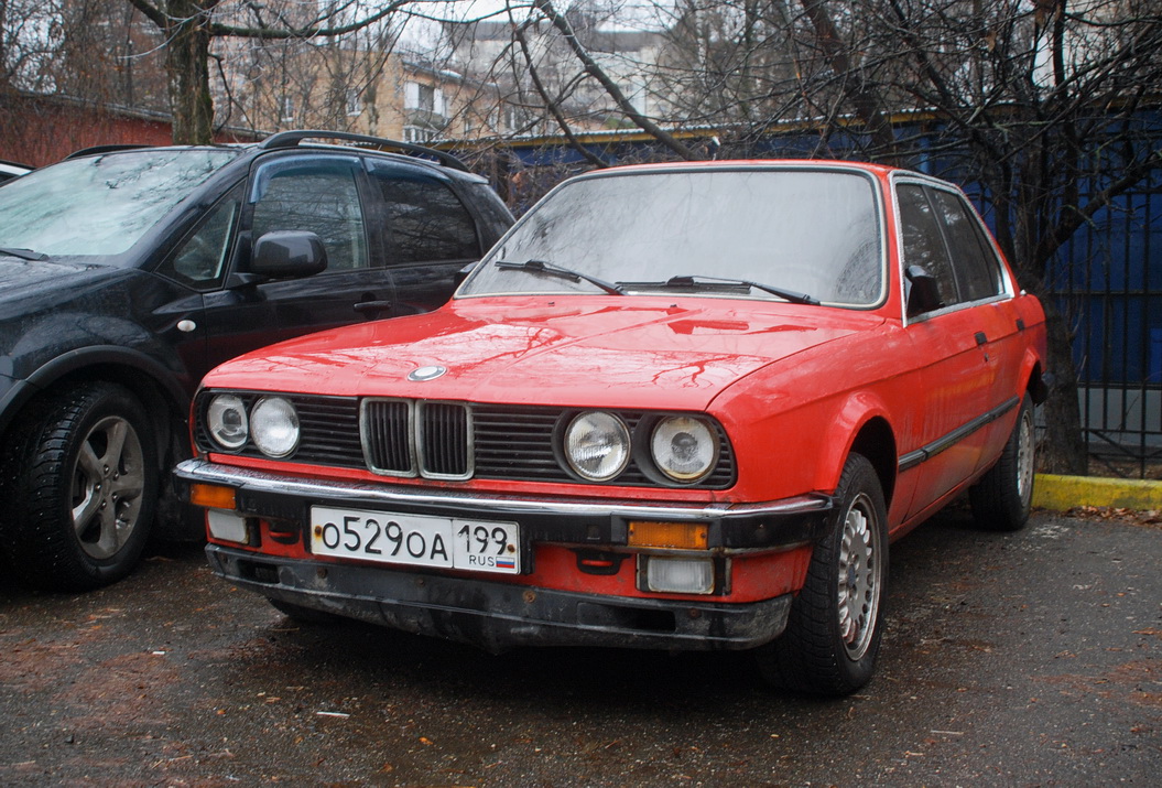 Москва, № О 529 ОА 199 — BMW 3 Series (E30) '82-94
