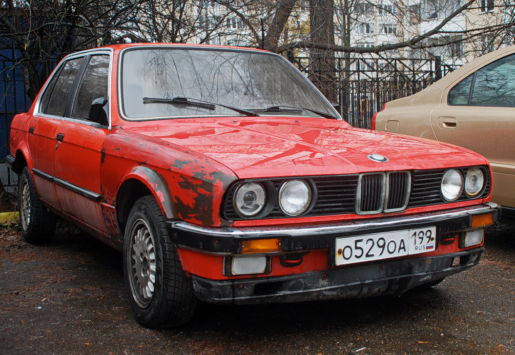 Москва, № О 529 ОА 199 — BMW 3 Series (E30) '82-94