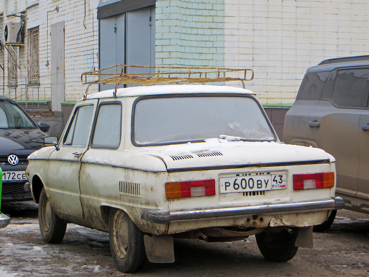 Кировская область, № Р 600 ВУ 43 — ЗАЗ-968М Запорожец '79-94
