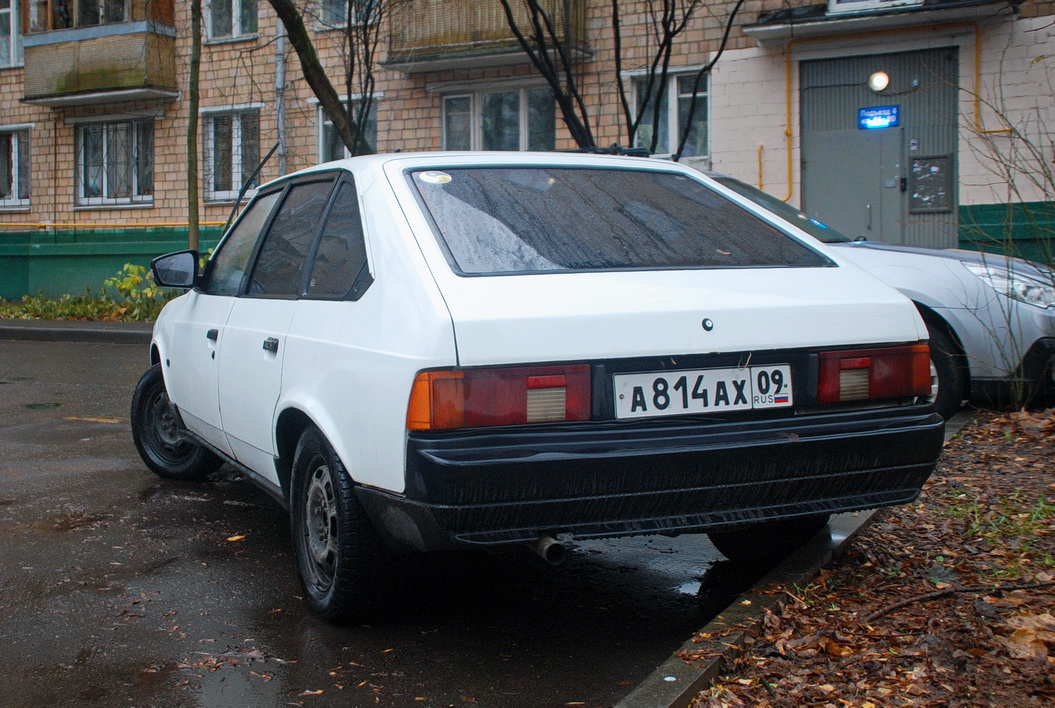Карачаево-Черкесия, № А 814 АХ 09 — Москвич-21412 '86-94