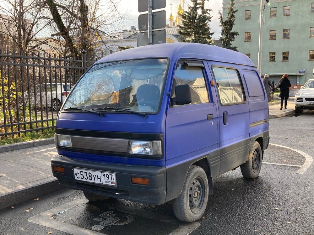 Москва, № С 538 УН 197 — Daewoo Damas '91-05