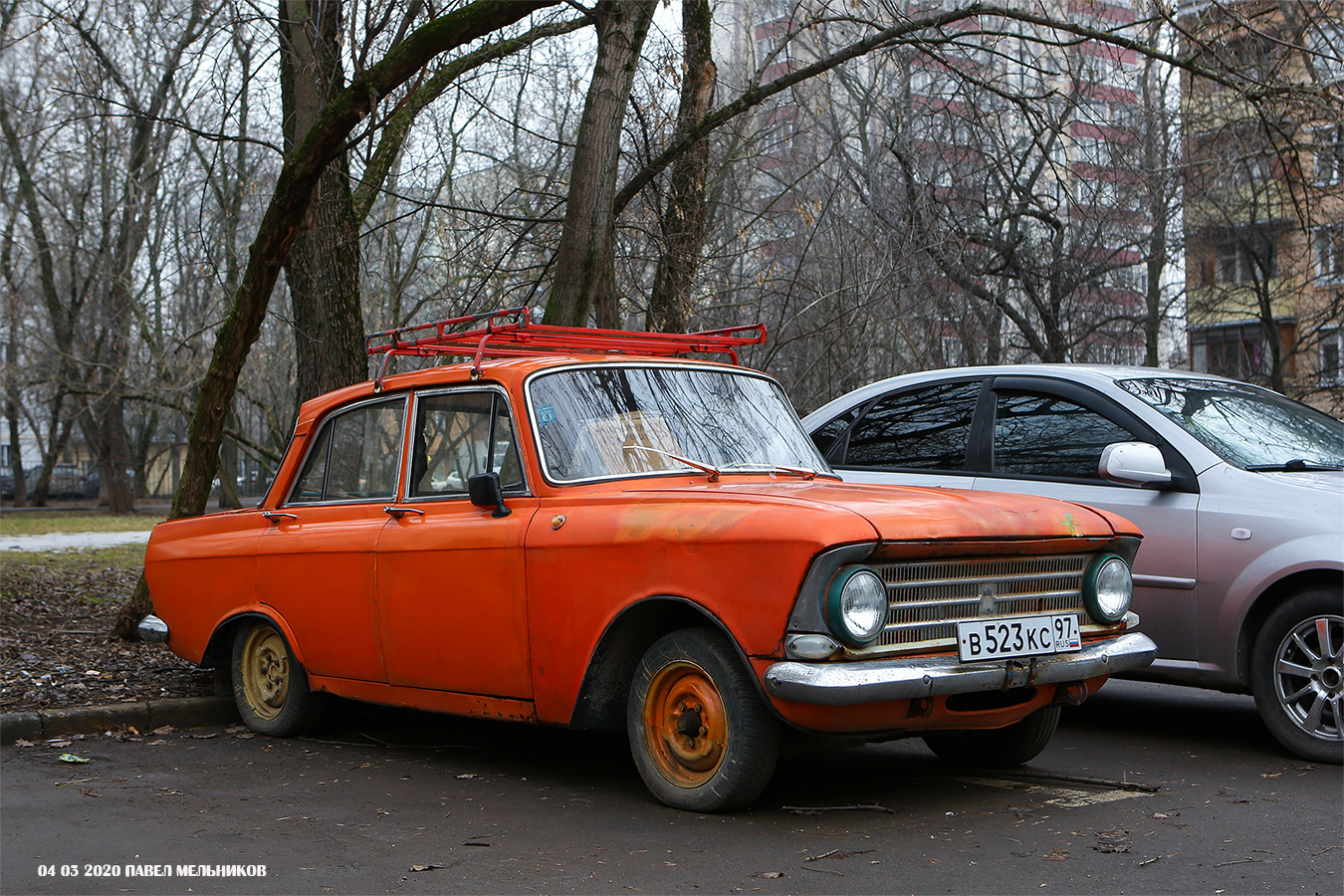 Москва, № В 523 КС 97 — Москвич-412ИЭ (Иж) '70-82