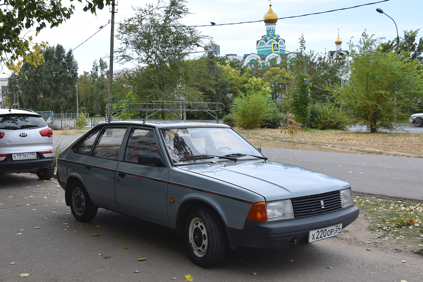 Волгоградская область, № Х 220 ОР 34 — Москвич-214122 '94-98