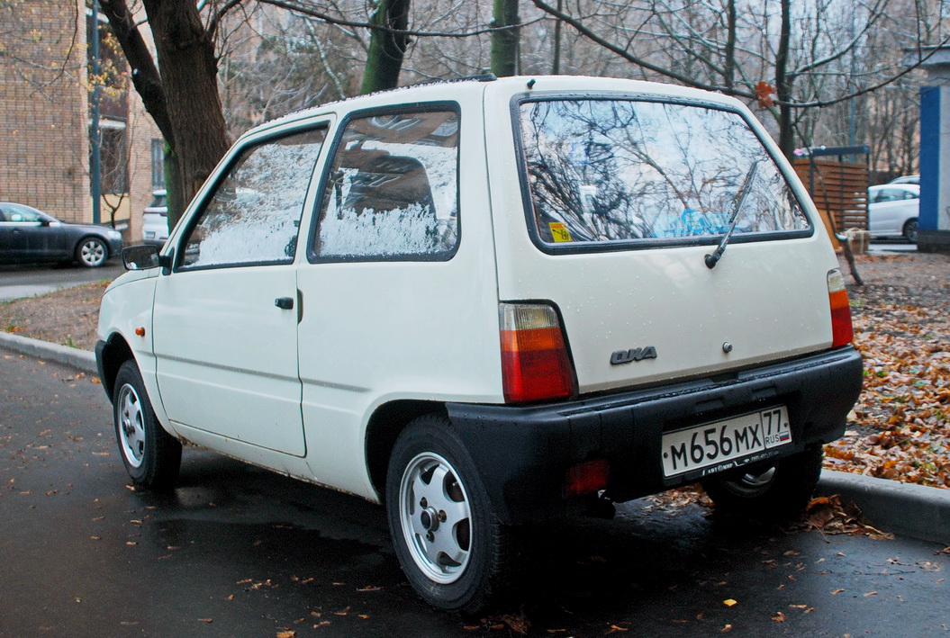 Москва, № М 656 МХ 77 — ВАЗ-1111 Oка (ЗМА) '88-06