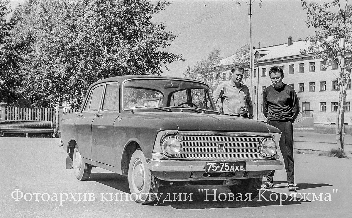 Архангельская область, № 75-75 АХБ — Москвич-408 '64-69; Исторические фотографии (до 2000 года) (Архангельская область)