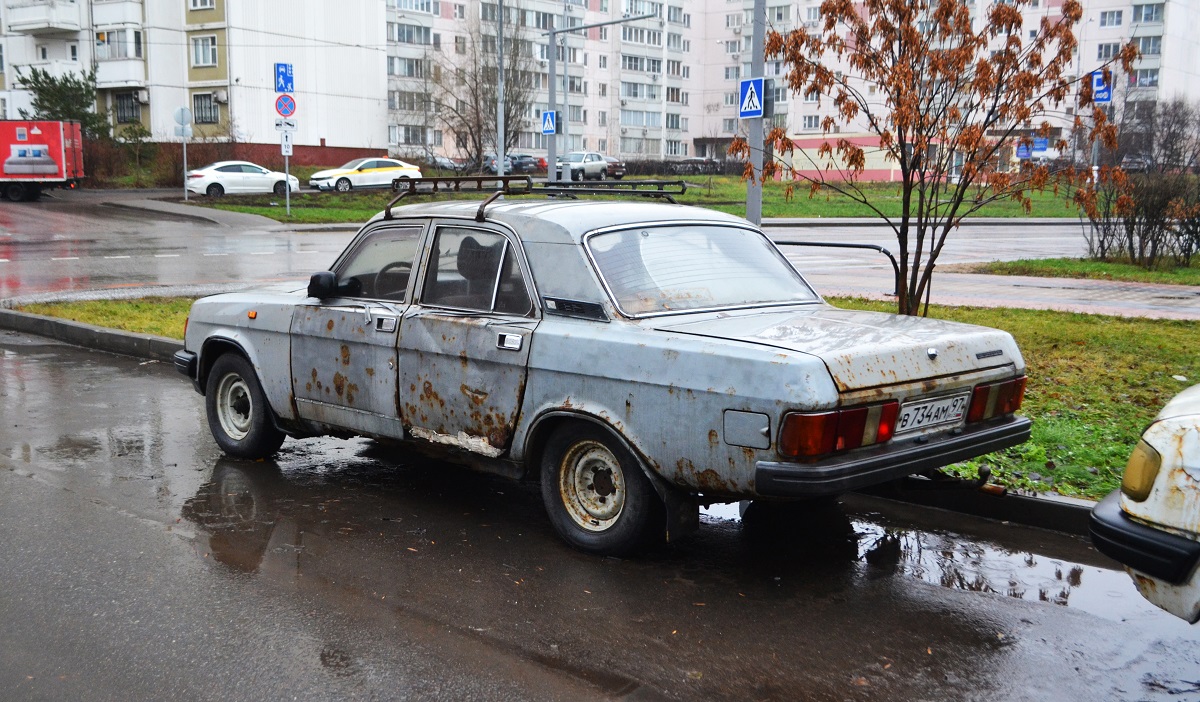 Москва, № В 734 АМ 97 — ГАЗ-31029 Волга '92-97