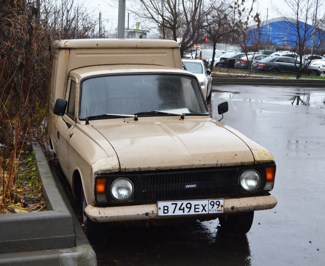 Москва, № В 749 ЕХ 99 — Иж-27156 '88-01