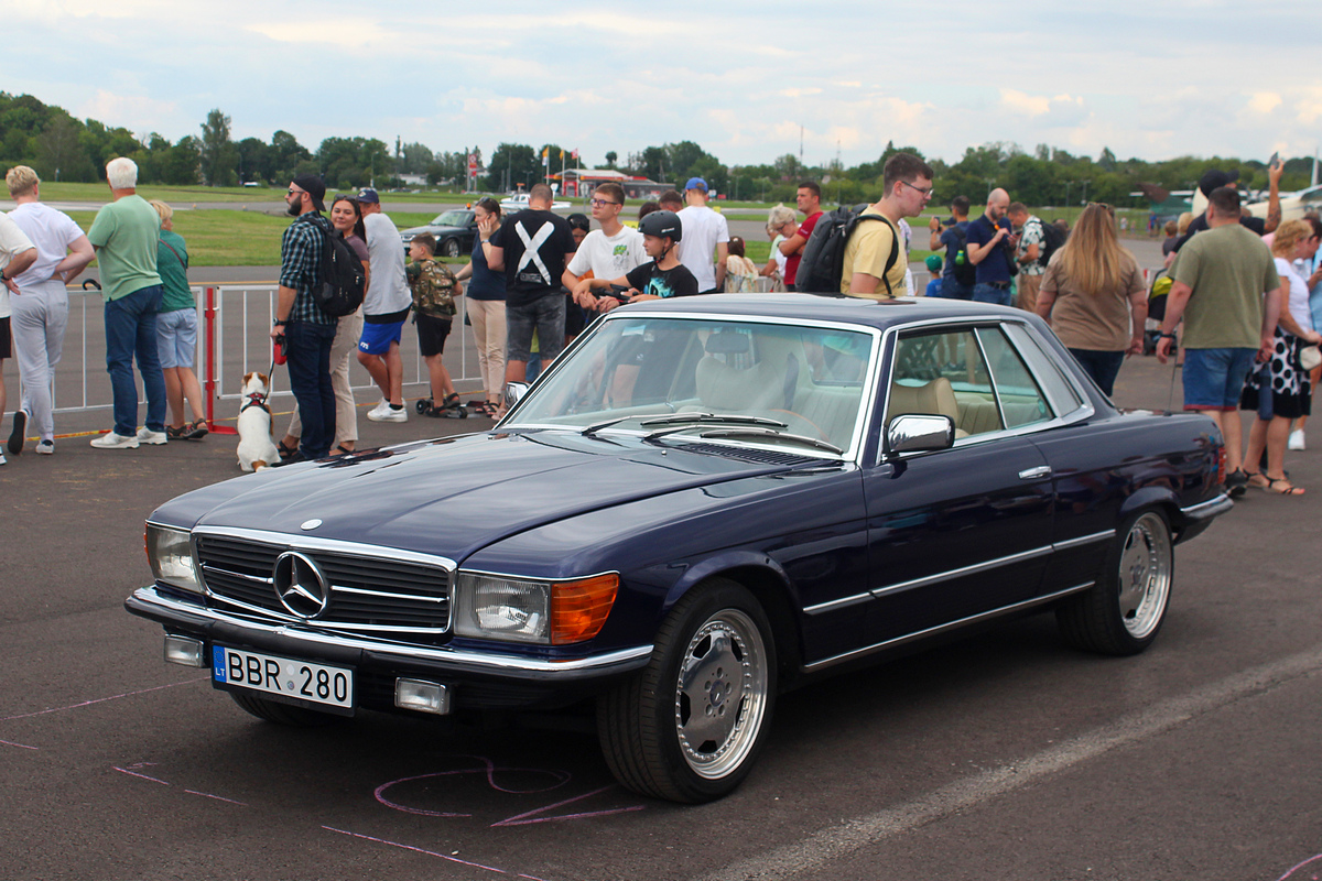 Литва, № BBR 280 — Mercedes-Benz (R107/C107) '71-89; Литва — Kauno Aviacijos šventė 2024