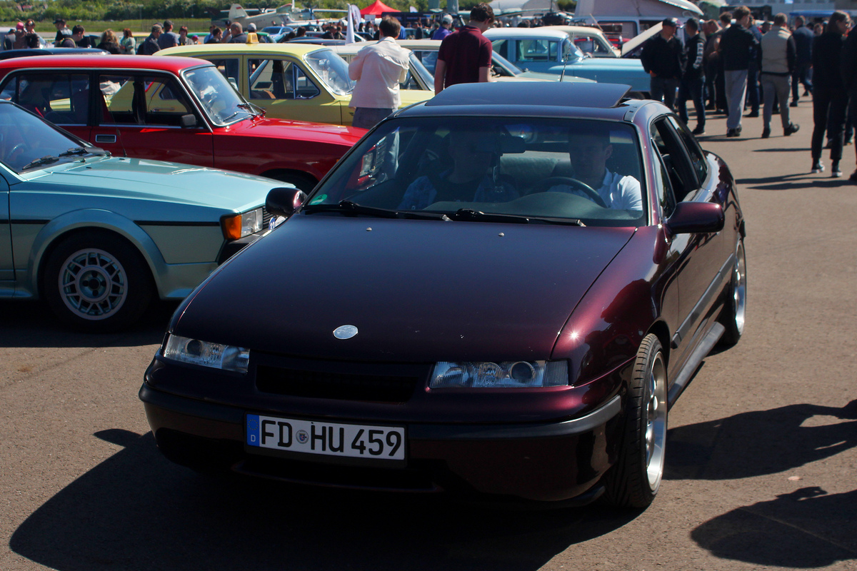 Германия, № FD-HU 459 — Opel Calibra '89-97; Литва — Retro mugė 2025