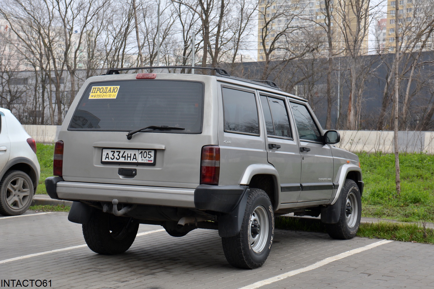 Дагестан, № А 334 НА 105 — Jeep Cherokee (XJ) '84-01