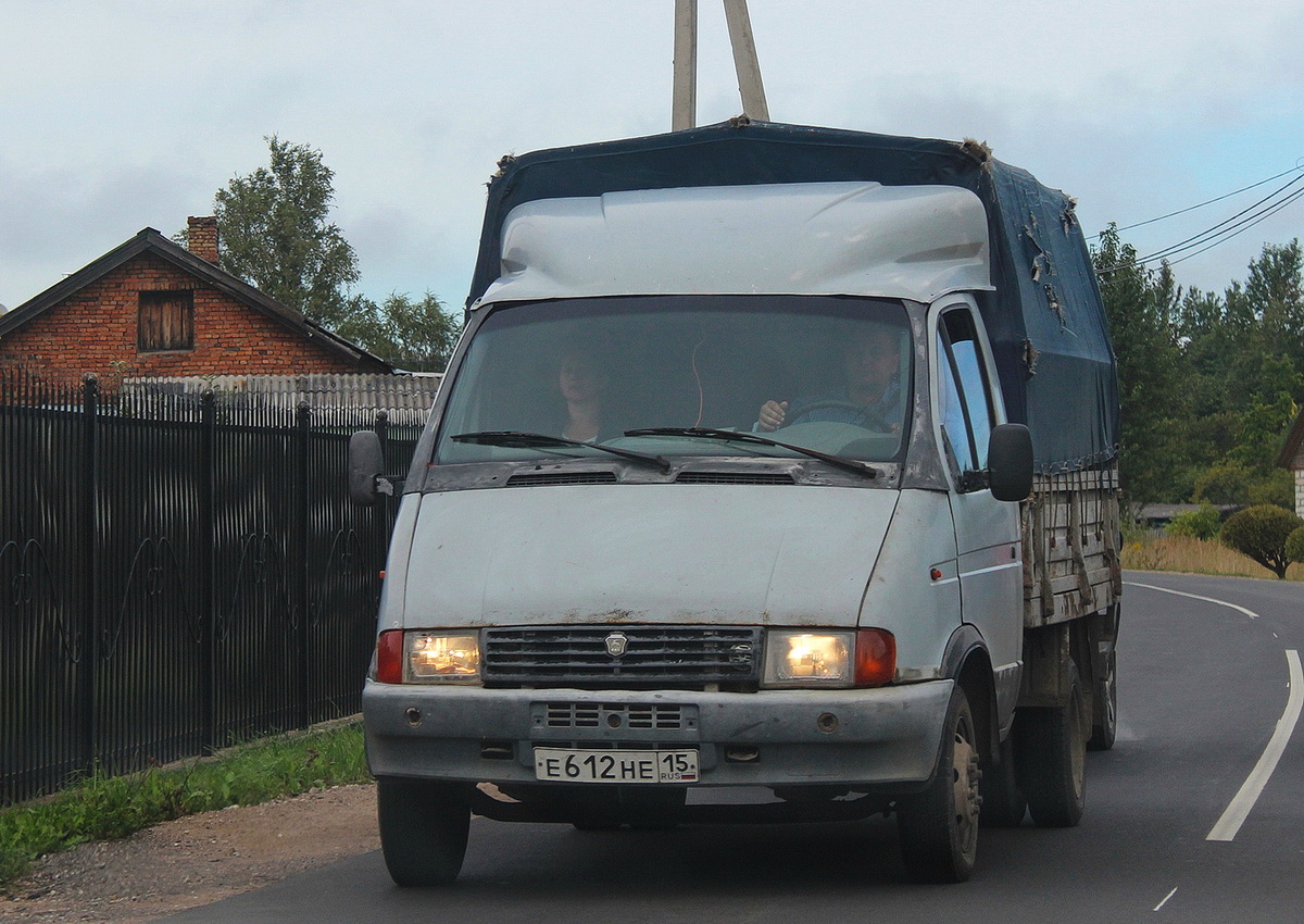 Северная Осетия, № Е 612 НЕ 15 — ГАЗ-33021 ГАЗель '94-03