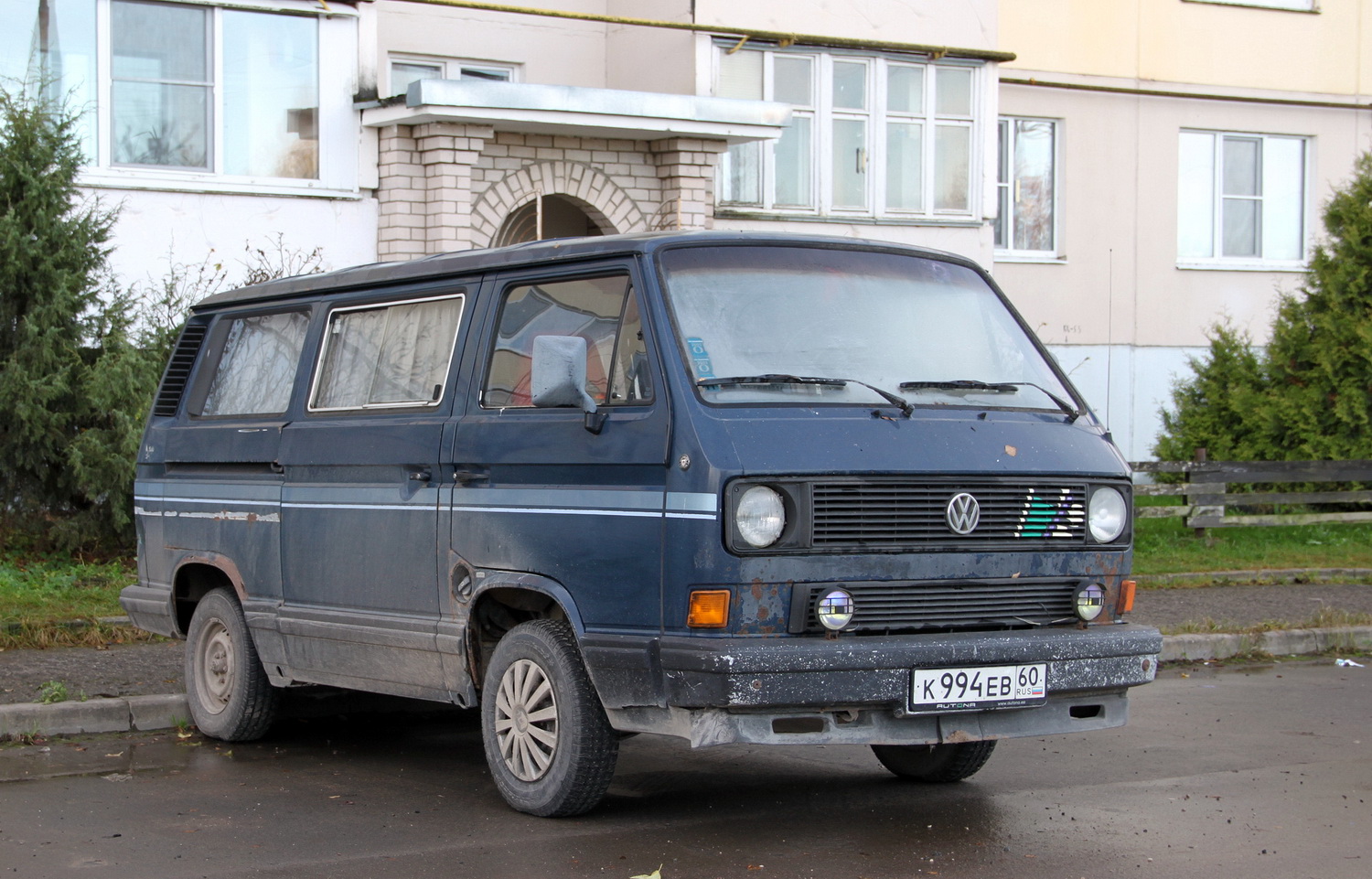 Псковская область, № К 994 ЕВ 60 — Volkswagen Multivan (T3) '89-92