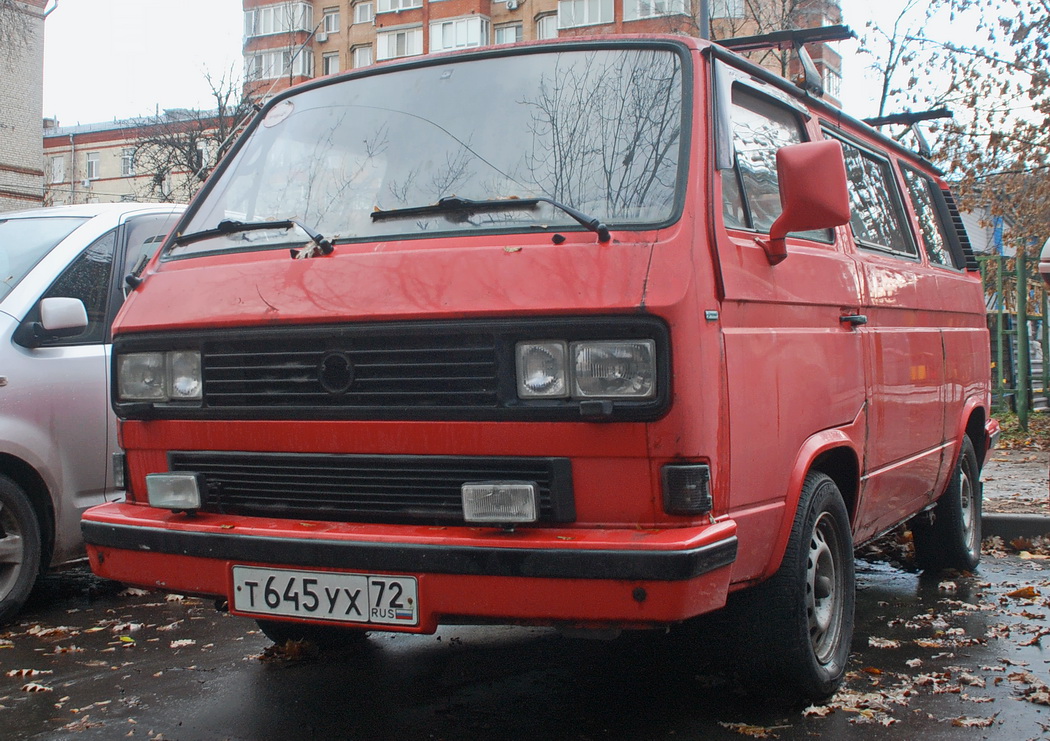 Тюменская область, № Т 645 УХ 72 — Volkswagen Caravelle (T3) '81-92