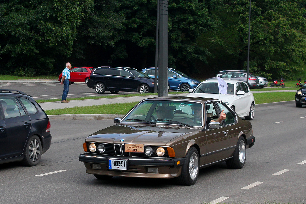 Литва, № H00591 — BMW 6 Series (E24) '76-89; Литва — Nesenstanti klasika 2025