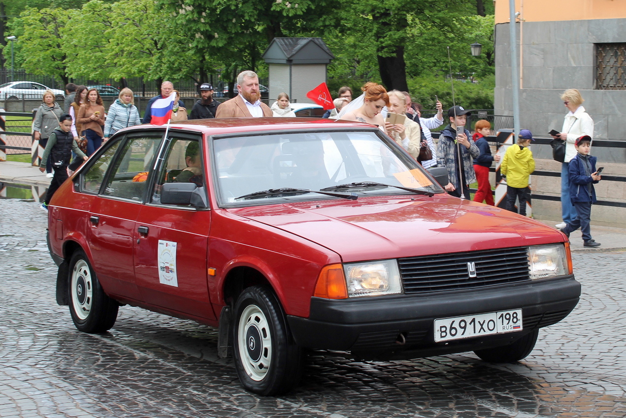 Санкт-Петербург, № В 691 ХО 198 — Москвич-21412 '86-94; Санкт-Петербург — Международный транспортный фестиваль "ТранспортФест 2025"
