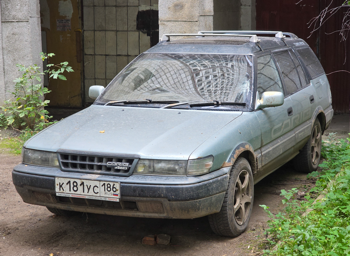 Татарстан, № К 181 УС 186 — Toyota Sprinter Carib (AE95) '88-95