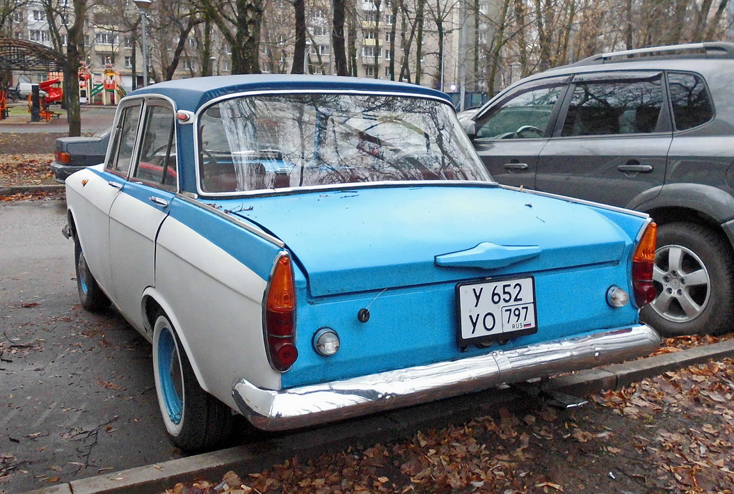 Москва, № У 652 УО 797 — Москвич-408/412 (общая модель) '64-75